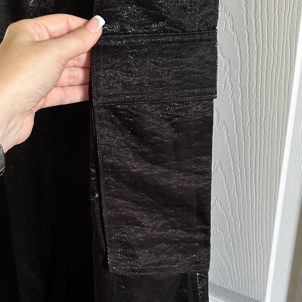 Bar III Shimmering Black Skirt XS NWT - Picture 6 of 8